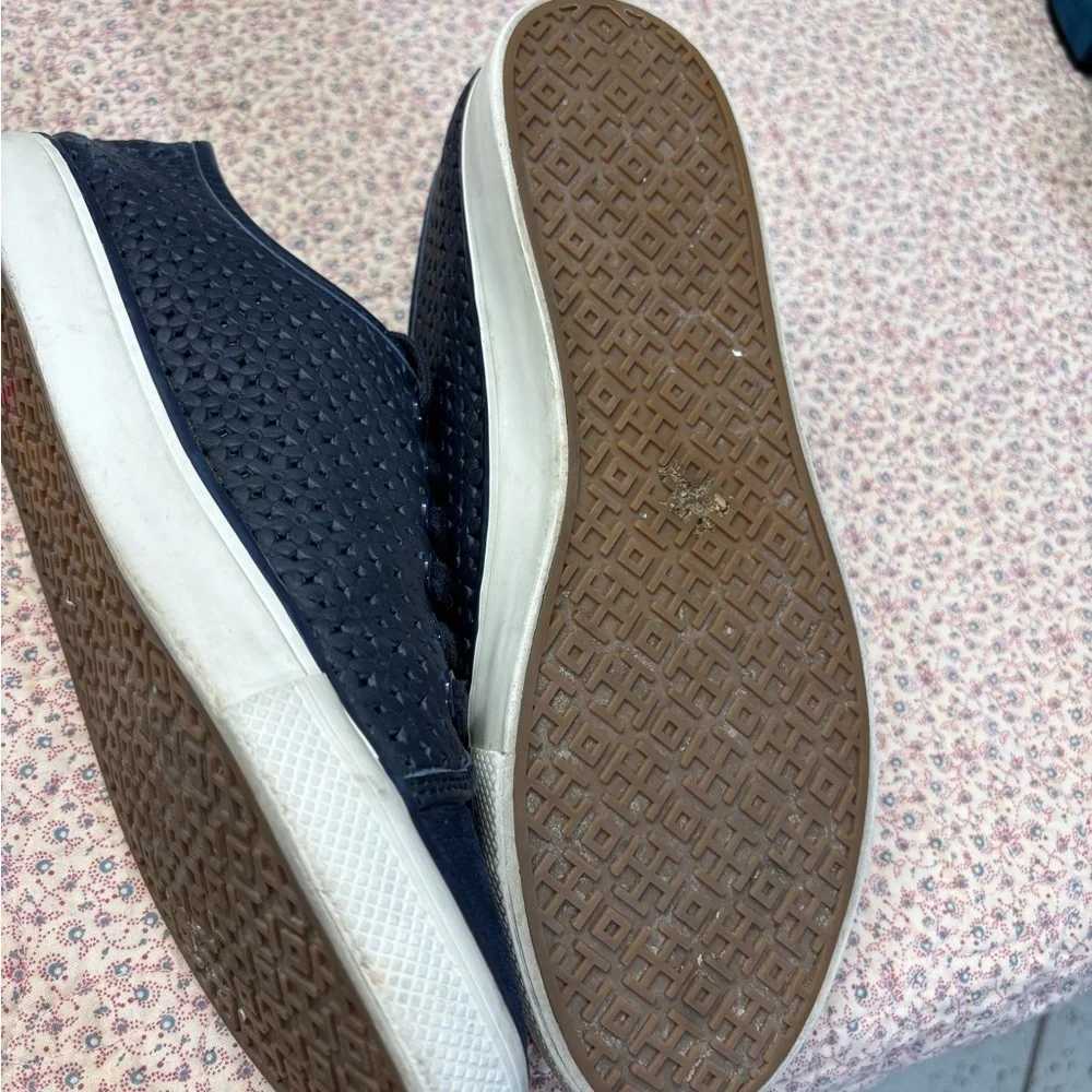 Tory Burch Navy Sneakers